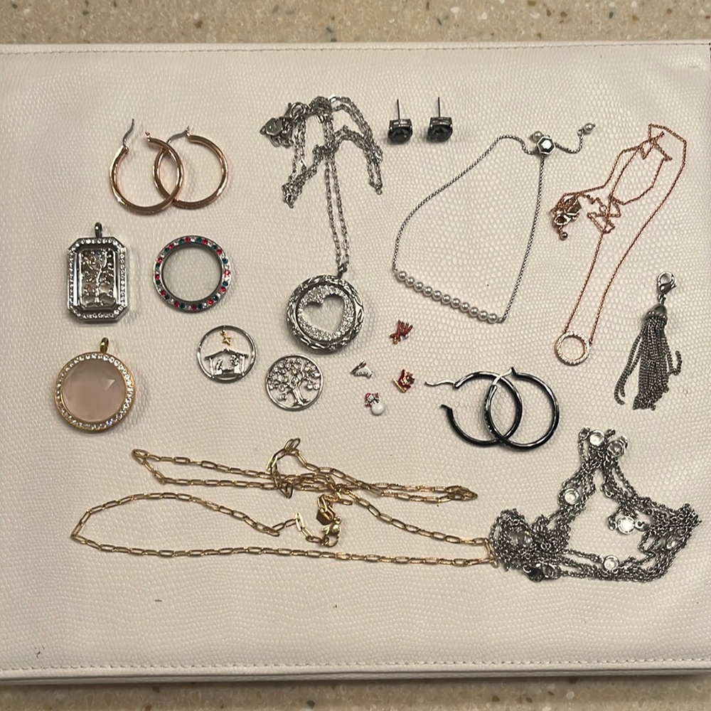 Origami owl - various pieces - sold as a lot